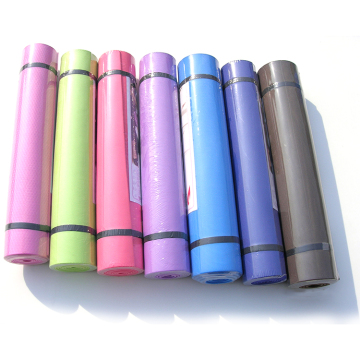 Colorful Custom Anti-Slip TPE/NBR/PVC/EVA Yoga Exercise Mat