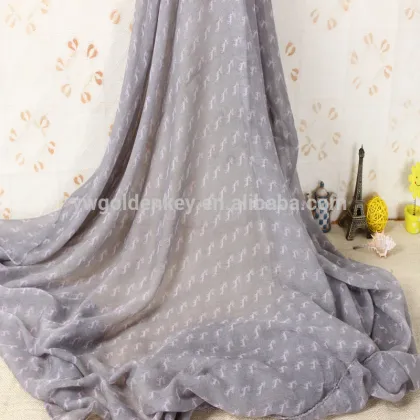 deer printing 100% polyester scarf ,wholesale scarf