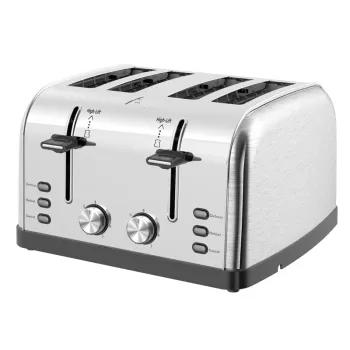 Anbolife XXL 4-Slice Electric Portable Toaster for Commercial Bread