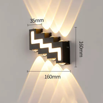 Waterproof Exterior Wall Light for Garden and Yard