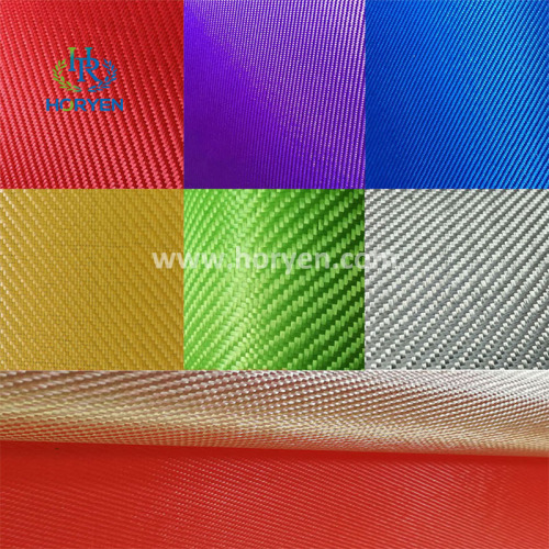 Großhandel gefärbte elektroplierte Glasfaser -Stoff -Stoffverkauf
