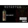 Vape descartável de sabor doce 8000puffs