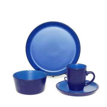 Wholesale new style color glaze stoneware ceramic dinnerware