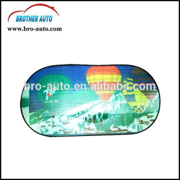 2015 new custom nice design mesh auto front window sunshade