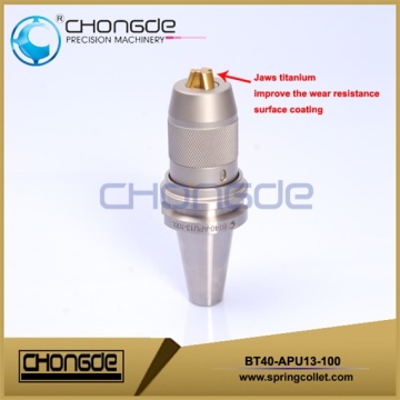 หัวจับดอกสว่าน CNC APU ความแม่นยำสูงพร้อม BT Shank