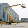 Towable Trailer Boom Lifting Platform