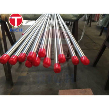 316Ti 316L 9X0.5 Tubo de recozimento brilhante