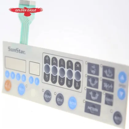 Sunstar KM250 Sewing Machine Operation Panel Set - Skin and Spare Parts