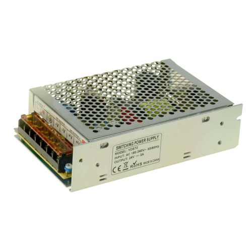 24V 3A Fonte de energia industrial para LED