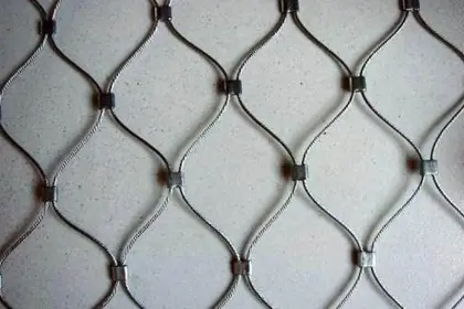 stainless steel cable mesh rhombus mesh