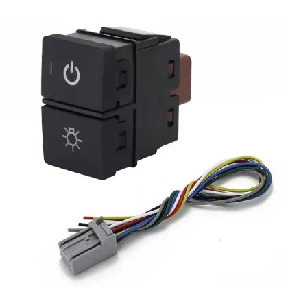 Factory Wholesale 36.3mm x 23mm H Onda Dual Push Button Switch