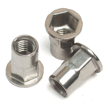 High-Quality 304 Stainless Steel, Copper, and Anodized Aluminum Rivet Nut Containers: Factory Direct, Countersunk & Semi-Hollow Designs