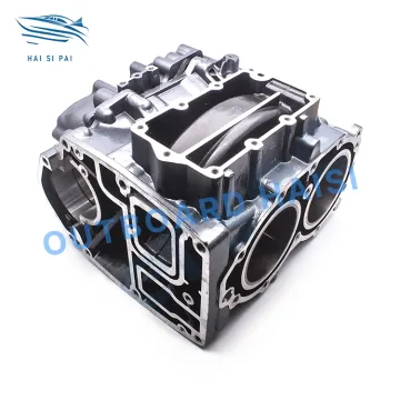 Yamaha 40HP Outboard Motor Parts: Crankcase Assy and Cylinder for 6F5-15100-01-1S and 6F6-15100-01-1S