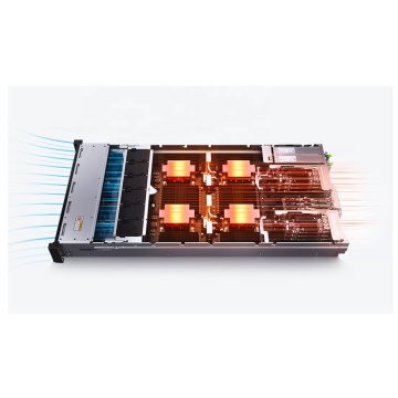 Server rak 2U berkinerja tinggi dengan prosesor Dual AMD 9334 dan konfigurasi drive 8/12
