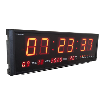 ZHONG XIAO XIAO LED Digital Perpetual Wall Clock for Home