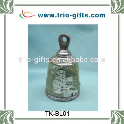 souvenir ceramic bell