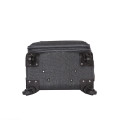 factory luggage trolley bags black suitcase for man