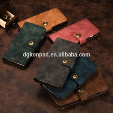Hot Product 2 in 1 Mobile Phone Leather Case for iPhone 7, Cover Case for iPhone 7