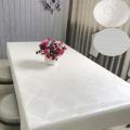 Großhandel Fantastische Pearly White Hochzeit Tischdecke für Party