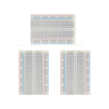 Keyestudio 3PCS 400 Tie-Points White Solderless Breadboard Kit