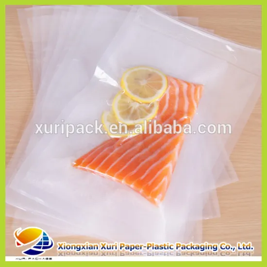 Vacuum bag for cooked food