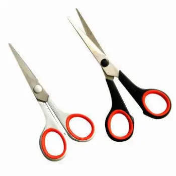 Office Scissors with Plastic and Rubber Handle