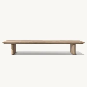High-End Teak Outdoor Garden Patio Sofa Set with Table