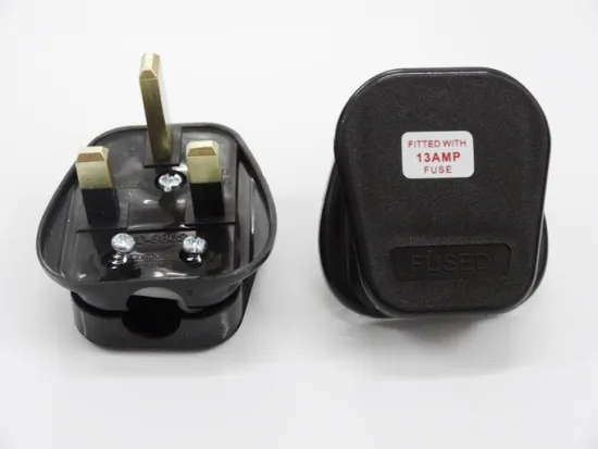 China Supplier 3 square pin extension cords flat plug