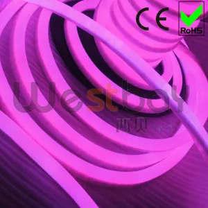 12*26mm Pink LED Neon Rope for Lighting