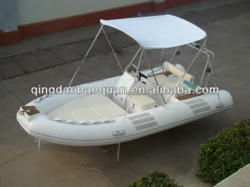 rigid inflatable fiberglass boat RIB480D
