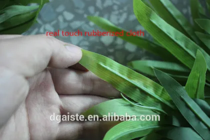 man made bamboo leaf branches artificial rubberized silk cloth decoration bamboo leaf