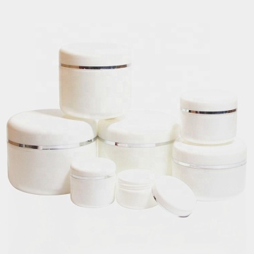 White Luxury Cosmetic Jars 30ml 100g 300g with Spoon Packaging Containers