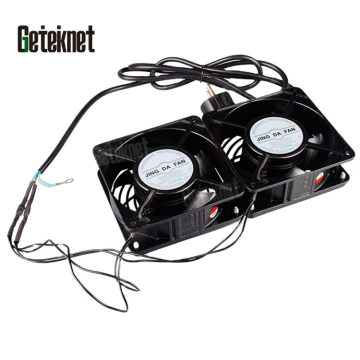 120V Silent Server Cabinet with 220-240V Axial Cooling Fan