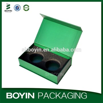Foam insert gift box for business partner