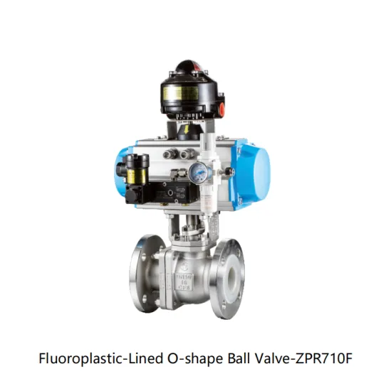 Fluoroplastic-Lined Corrosion Resistance Cutoff Ball Valve
