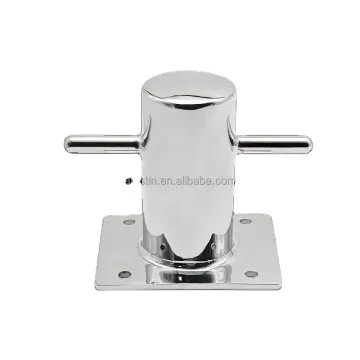 316 Stainless Steel Double Cross Bollard for Yacht