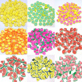 Assorted fruit design heshi diy clay beads