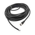 Conector impermeable M12 Cable de 8 pines hembra 2m