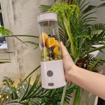 7.4V Rechargeable Bottle Blender - Portable Hand Mixer Smoothie Maker