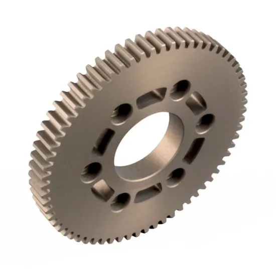 TS16949 certified precision machined heavy duty steel bearing bore gear for auto spare parts