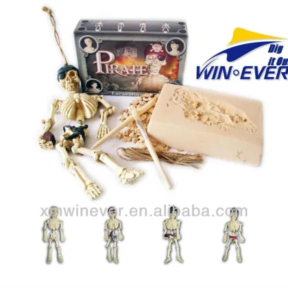 Pirate, w/twine, 4 assorted.