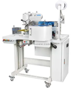 Automatic Shoes Ribbon Loom Attaching Sewing Machine