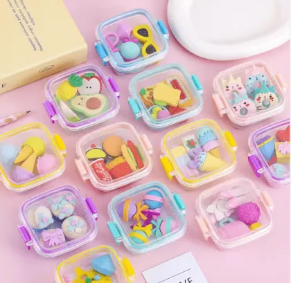 Bento Box Shape Eraser