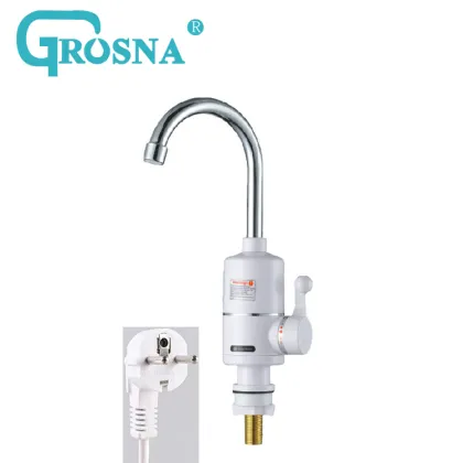 Grosna Faucet Direct Sale: Electric Hot Water Faucet for Bathroom Basin