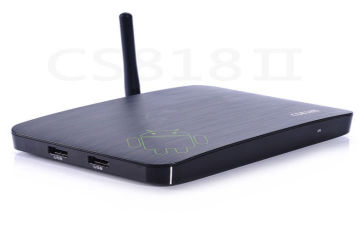 Bluetooth Smart Android Quad Core Tv Box Cs188Ⅱ Support Hd Hvrt / Dvrt2