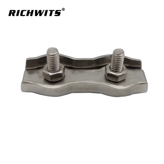 3mm stainless steel 304 wire rope clip fitting for cable clamp