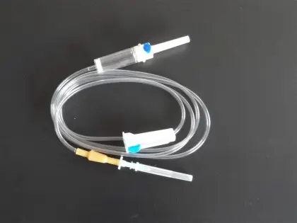 Disposabe medical infusion set