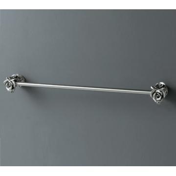 Rose Decoration Pure Copper Bathroom Towel Rack