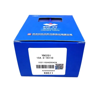 Authentic ZCC CT NC Turning Insert YBC251 Yellow Steel Parts