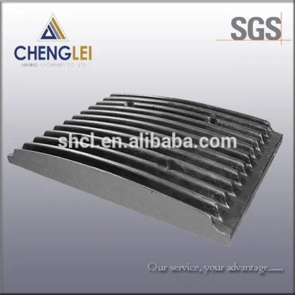 Crusher wear parts for extec C 12